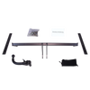 AUTO-HAK Anhængertræk aftageligt Kuglehovedet sat i bagfra