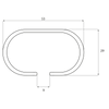 Tagbærer G3 Clop 110 cm