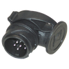 Kort miniadapter 13- til 7-polet