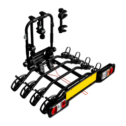 Cykelholder Peruzzo Parma 4 black
