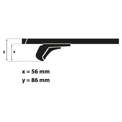 Tagbærer G3 Clop airflow 127 cm