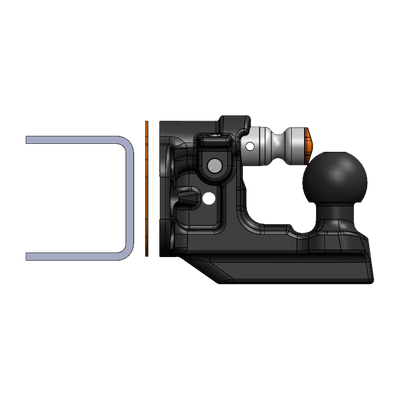 Universal-kuglehoved 2-hul / 4-hul