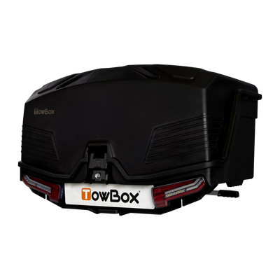 Bagageboks TowBox V5 sort mat