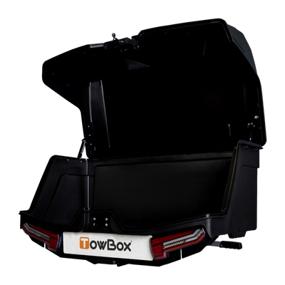 Bagageboks TowBox V5 sort mat