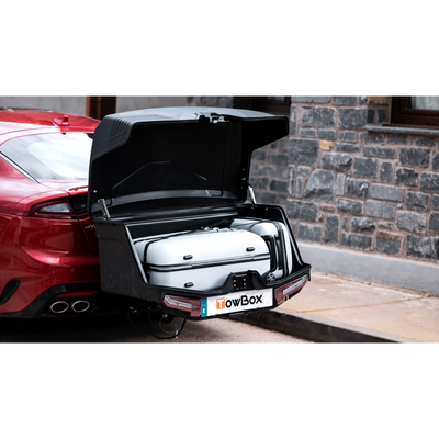 Bagageboks TowBox V5 sort mat
