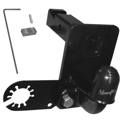 Adapter med 2-hullers kuglehoved