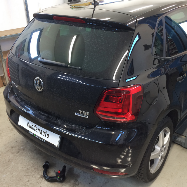 VW POLO V Westfalia anhængertræk aftageligt inkl. 13-polet elsæt fremstillingsår 04.14- anhængertræk